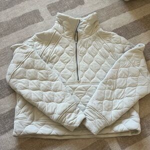 Lululemon Scuba Oversized quilted zip